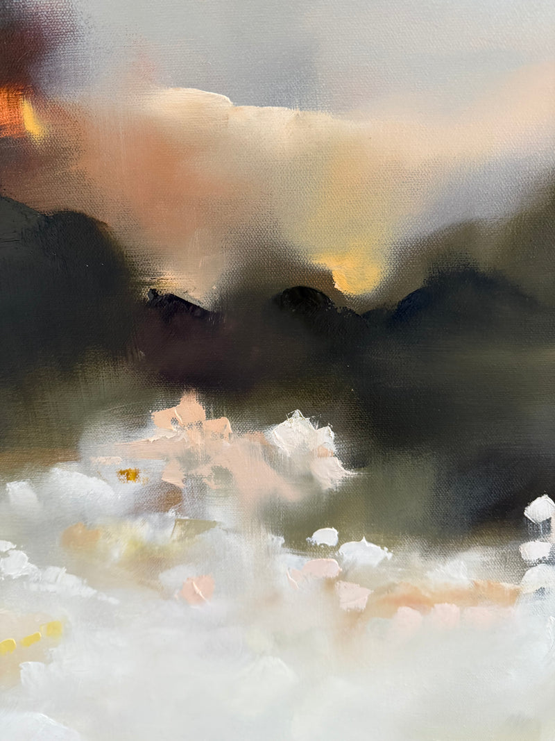 "Ivory Dawn" - 36x48"