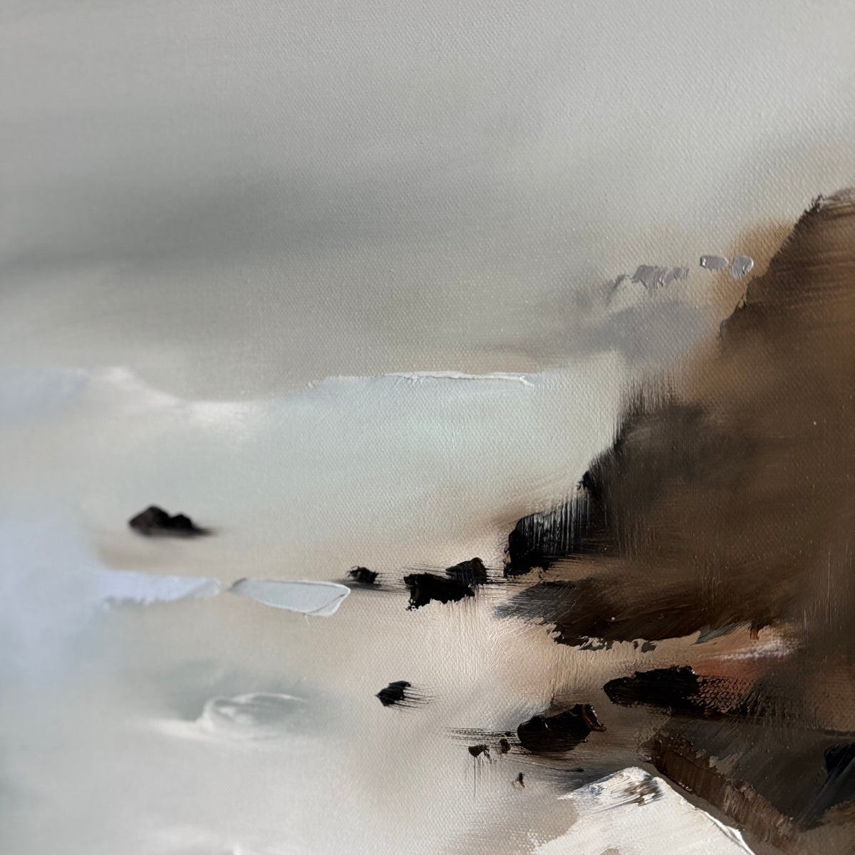 “Salt and Stone” - 36x36"