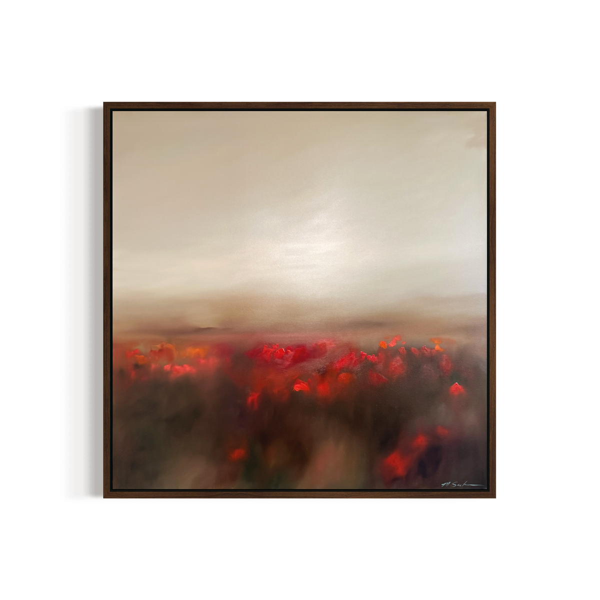 “While You Were Blooming” - 36x36"