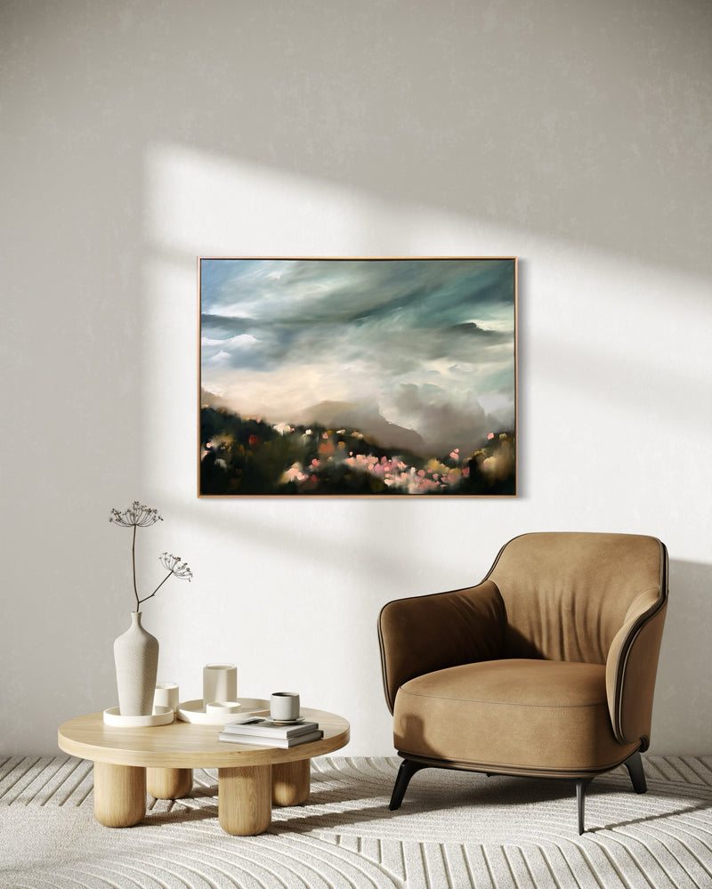 “Blossoms on the Coast - 40x30"