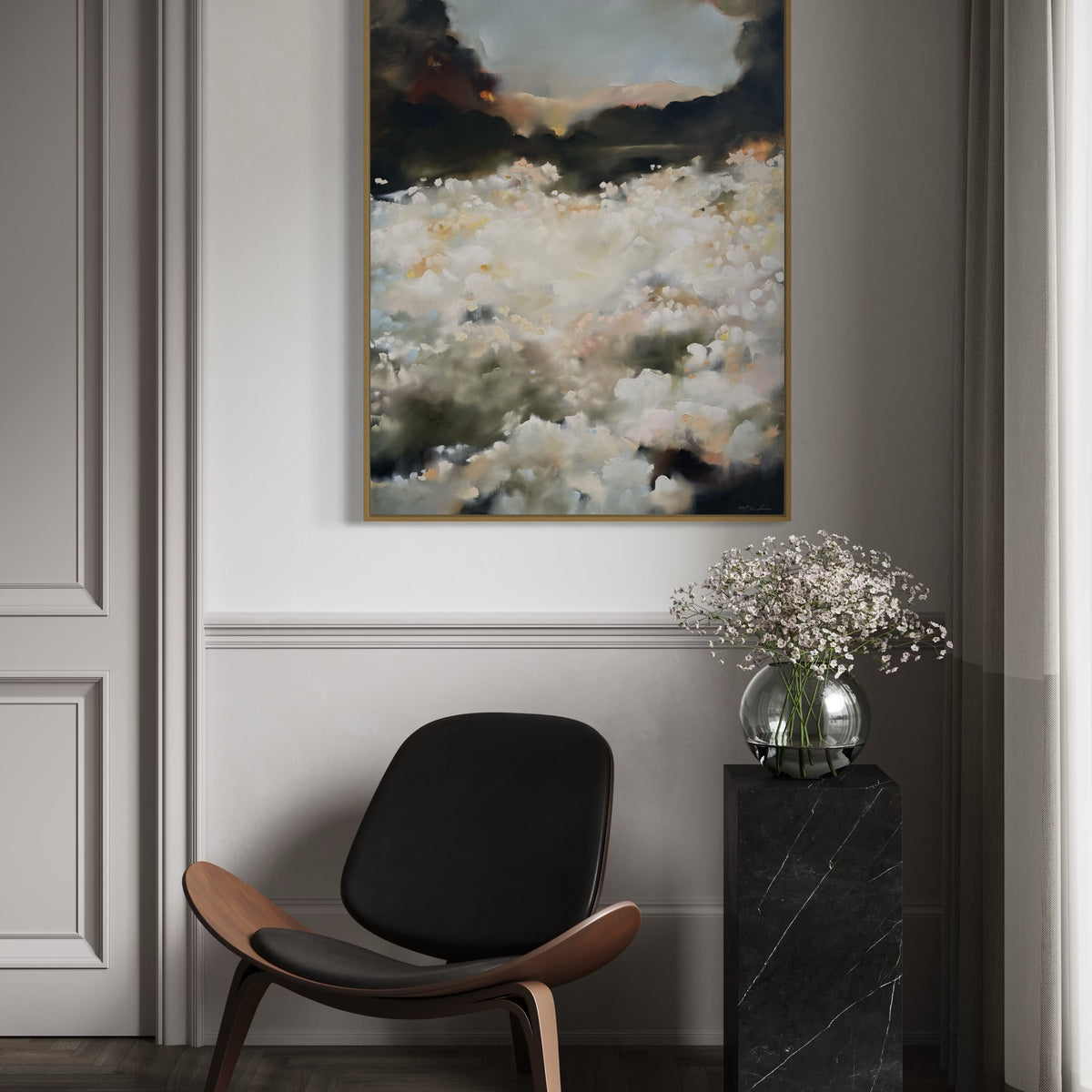 "Ivory Dawn" - 36x48"