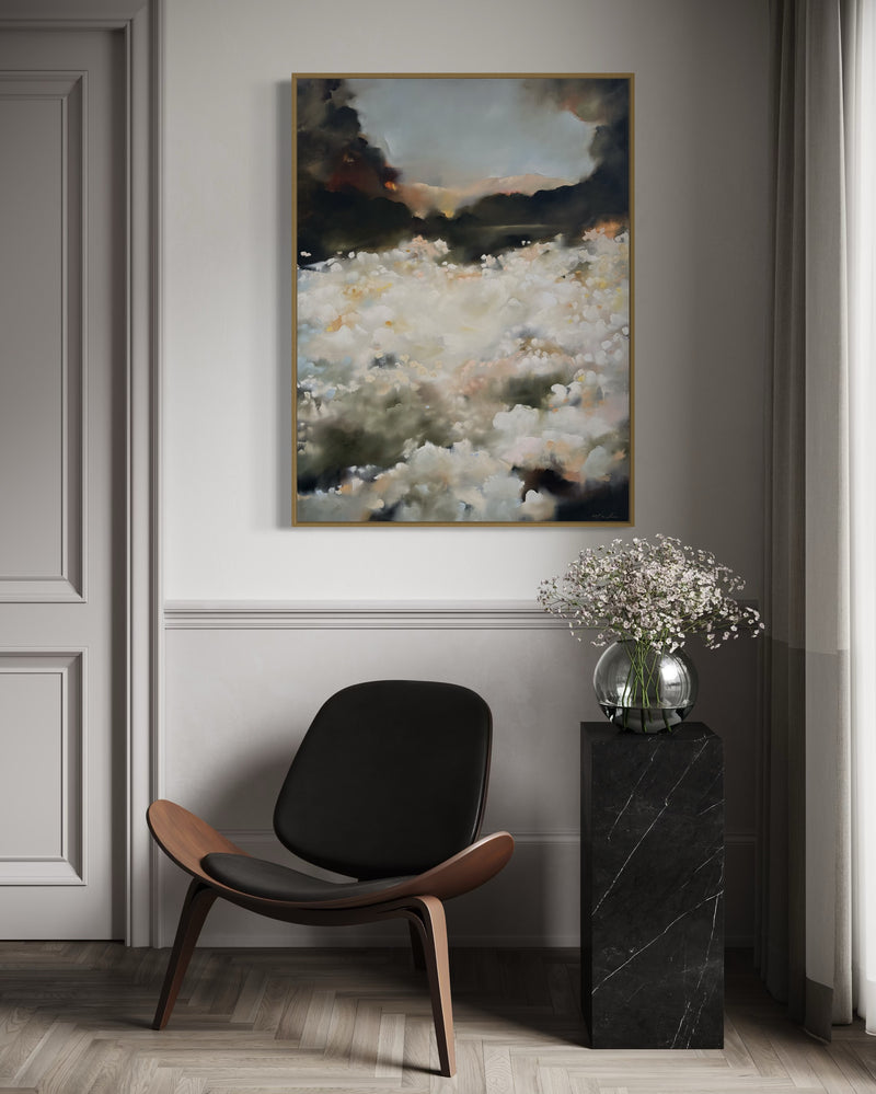 "Ivory Dawn" - 36x48"