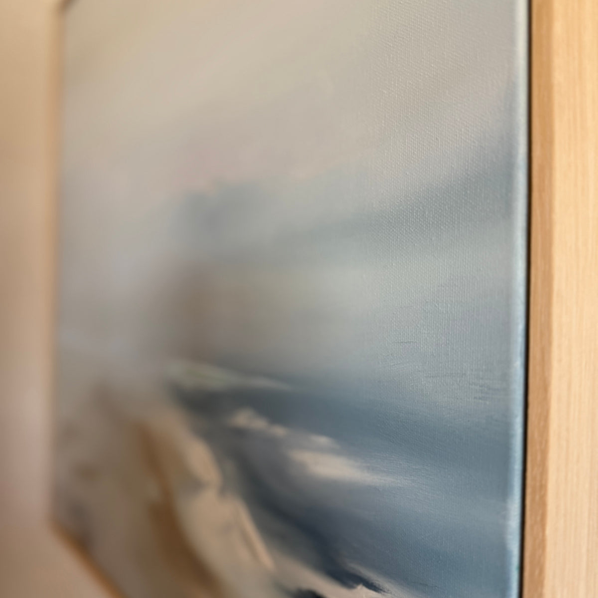 “Where the Sea Breaks" - 20x20"