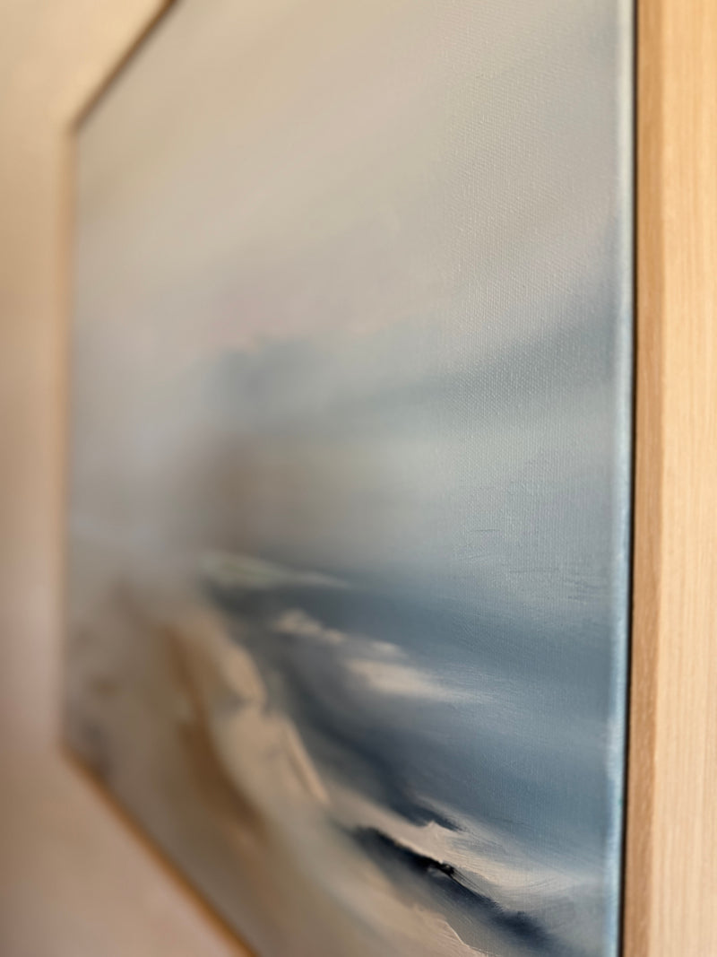 “Where the Sea Breaks" - 20x20"