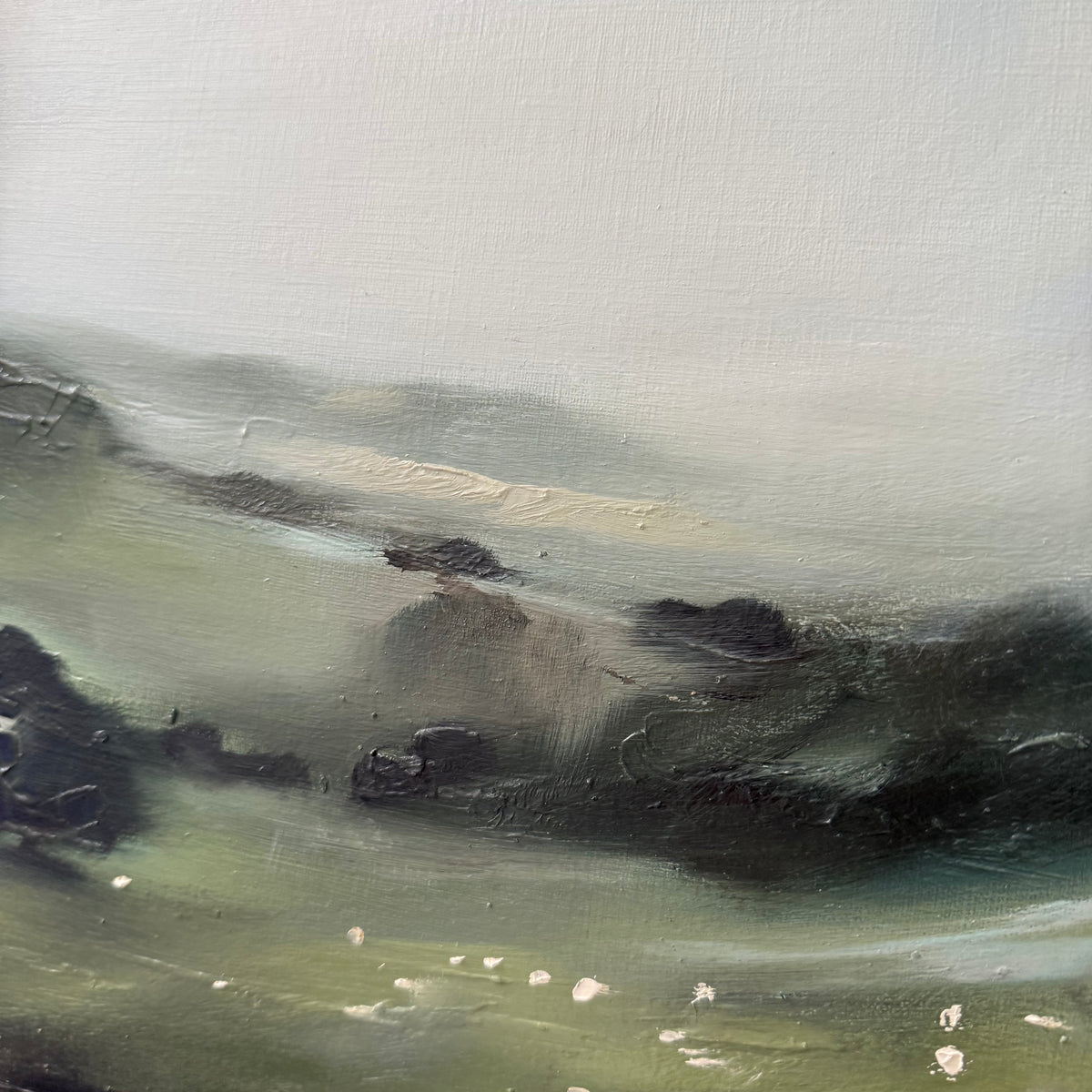 "The Company of Sheep" - 12x16'"