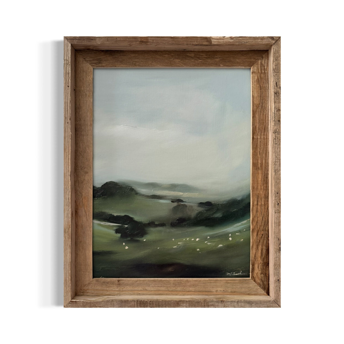 "The Company of Sheep" - 12x16'"