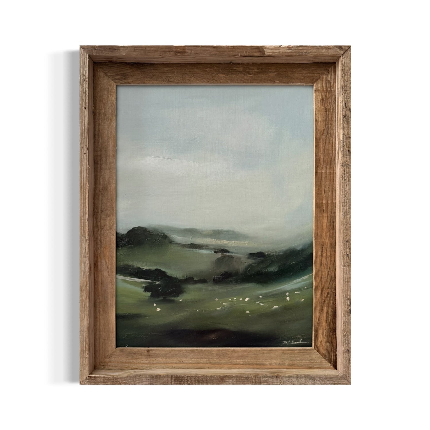 "The Company of Sheep" - 12x16'"
