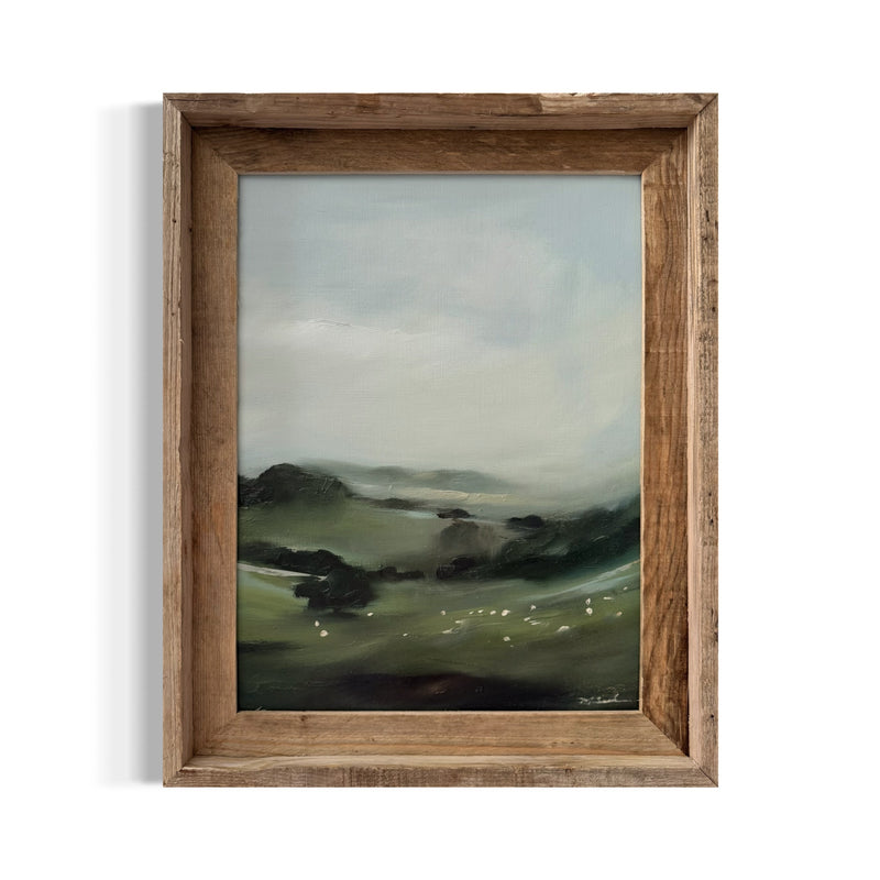 "The Company of Sheep" - 12x16'"