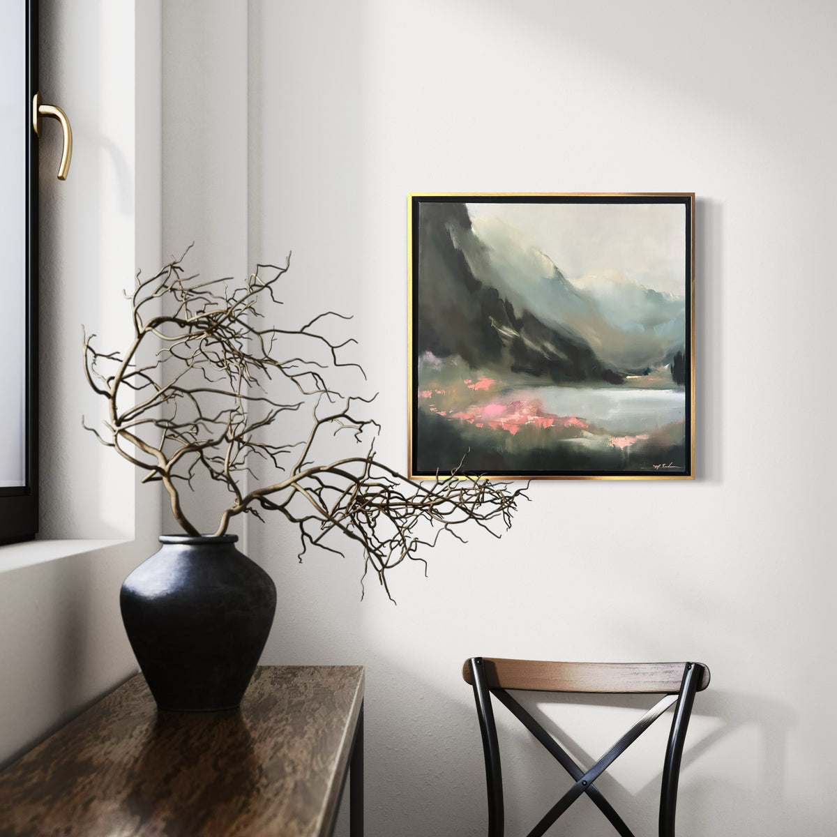 “The Summit's Promise" - 20x20"