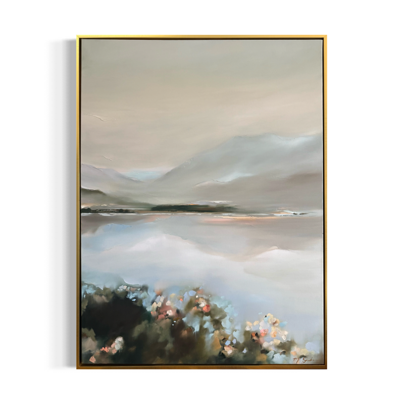 “Petals and Peaks” - 40x30"