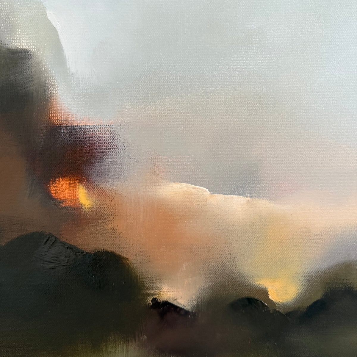 "Ivory Dawn" - 36x48"