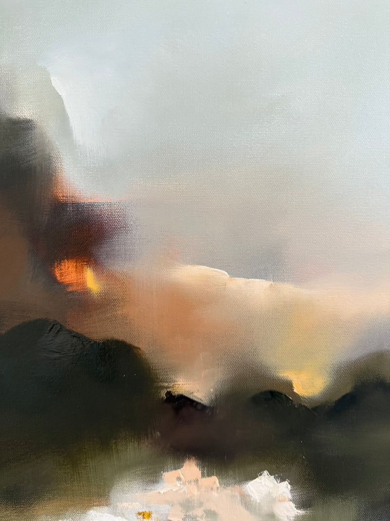 "Ivory Dawn" - 36x48"