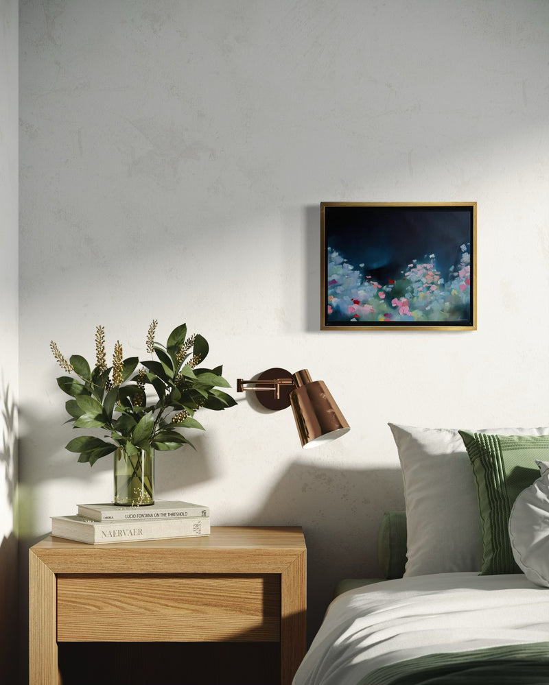 "Moonlight Wildflower" - 16x12"