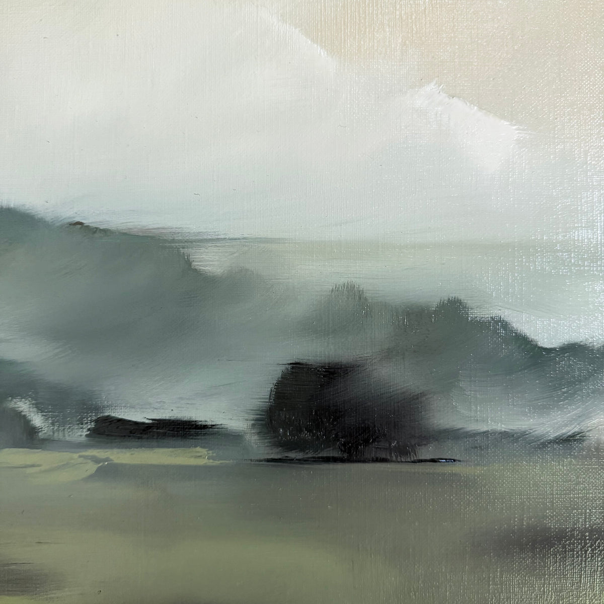 "Beneath the Pale Horizon" - 16x12"