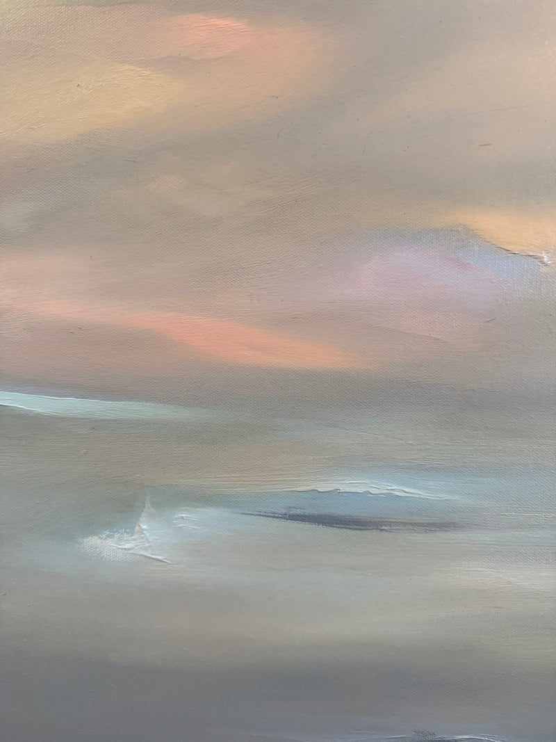 "Blush Over Still Water" - 22x28"