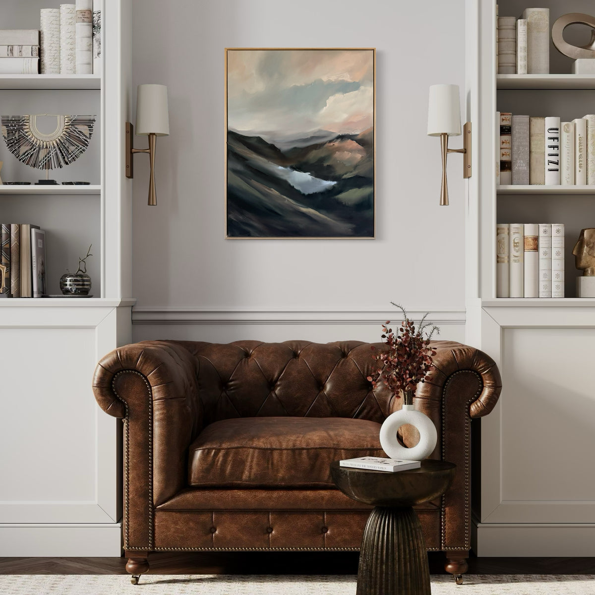 “Blushing Summit" - 22x28"