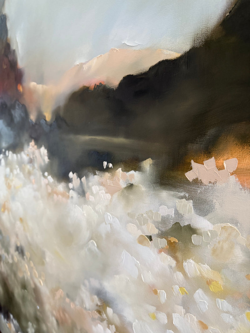 "Ivory Dawn" - 36x48"