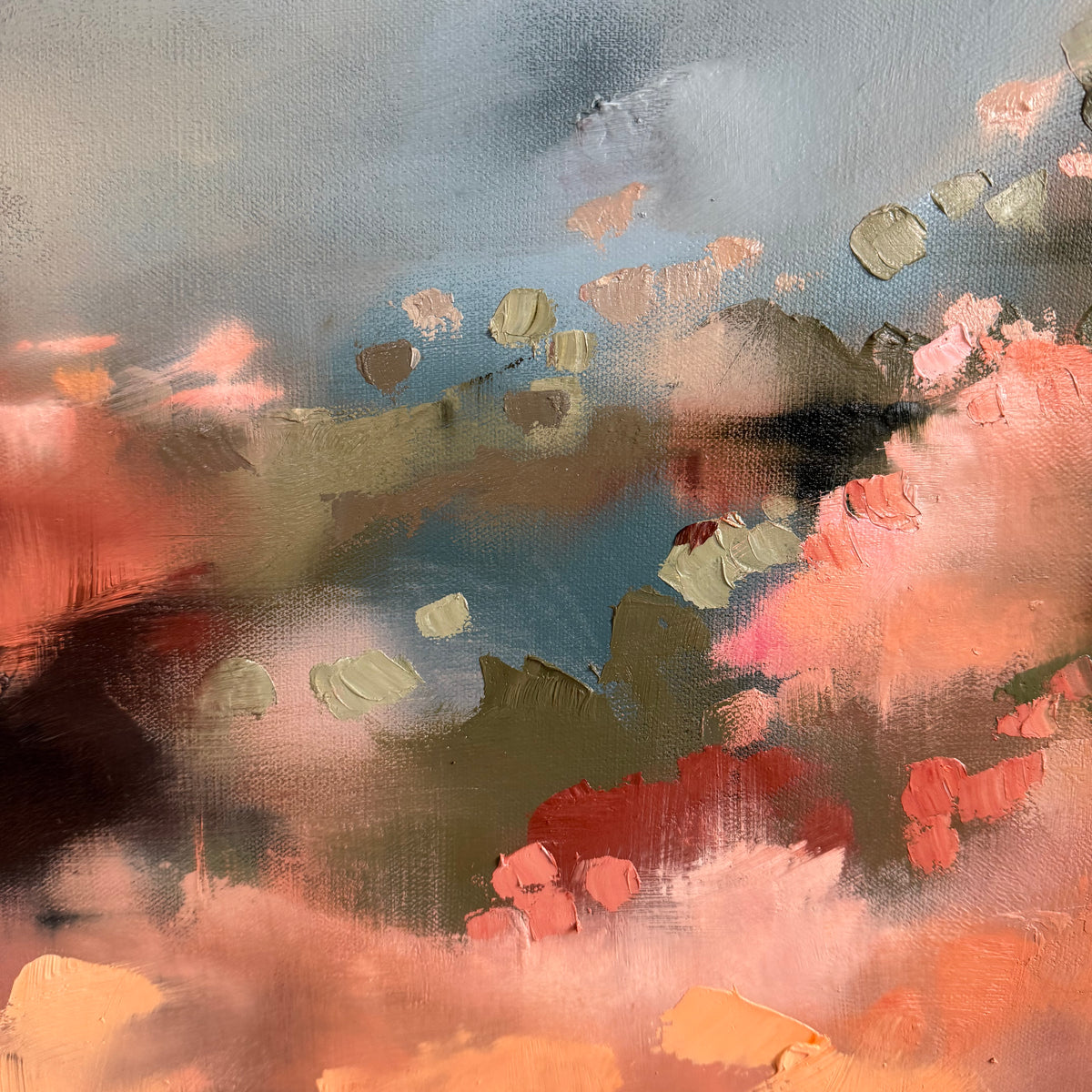“California Poppies” - 48x48”