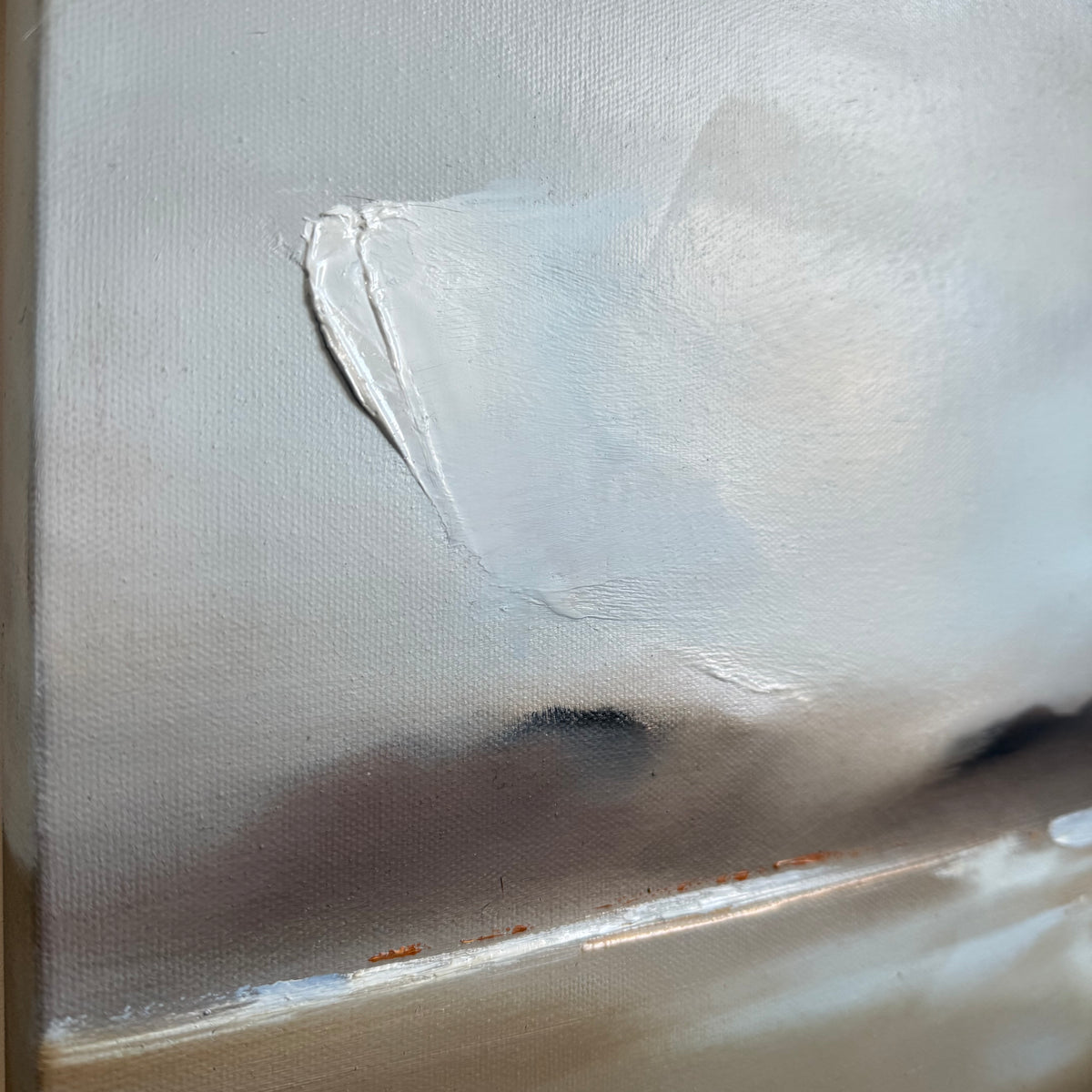 "Periwinkle Days" - 16x16"