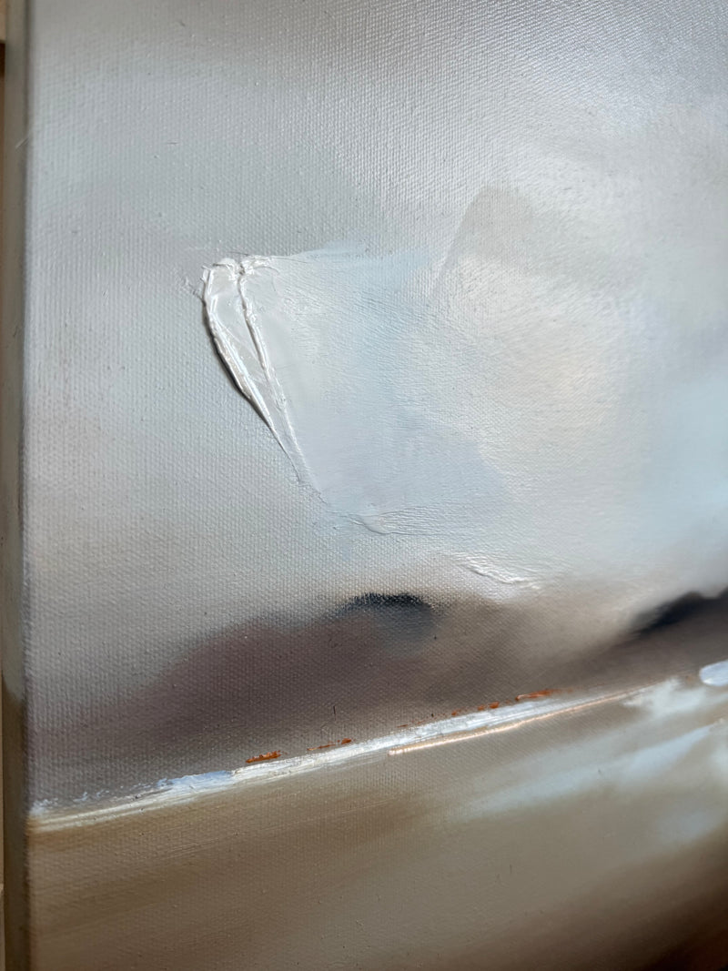 "Periwinkle Days" - 16x16"