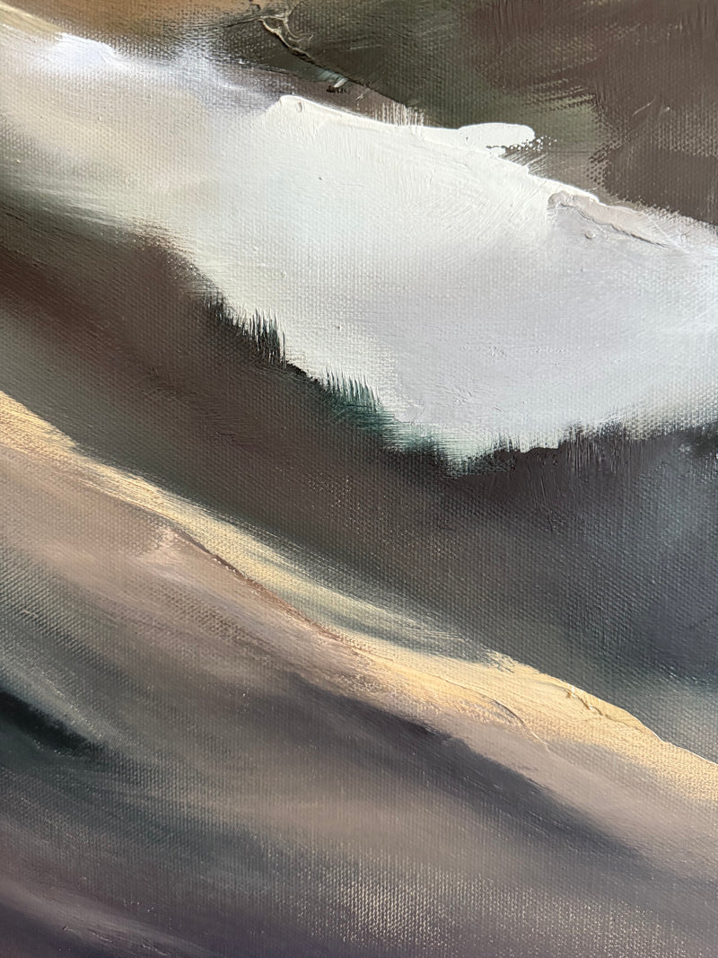 “Blushing Summit" - 22x28"