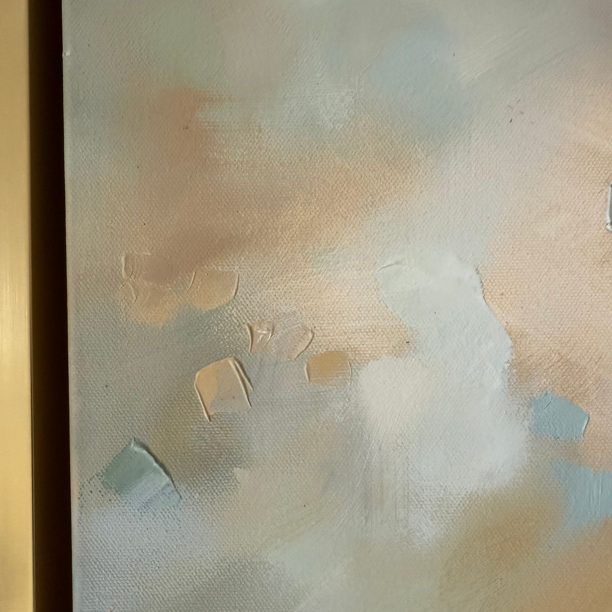 "Powder Blue Bouquet" - 22x28"