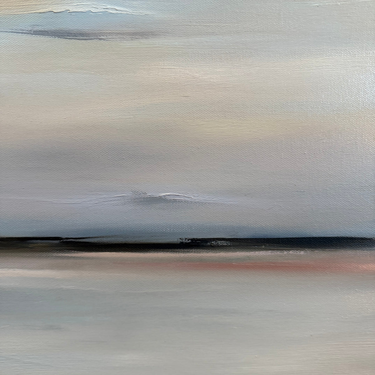 "Blush Over Still Water" - 22x28"