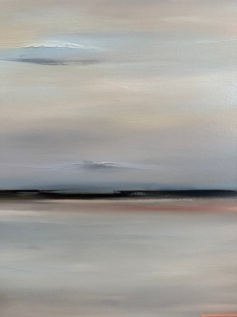"Blush Over Still Water" - 22x28"