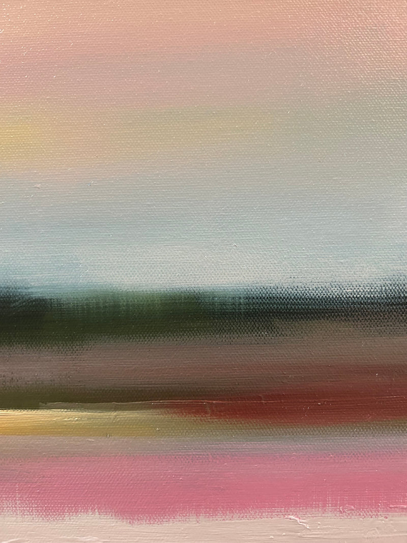 "Sunlit Petals" - 16x16