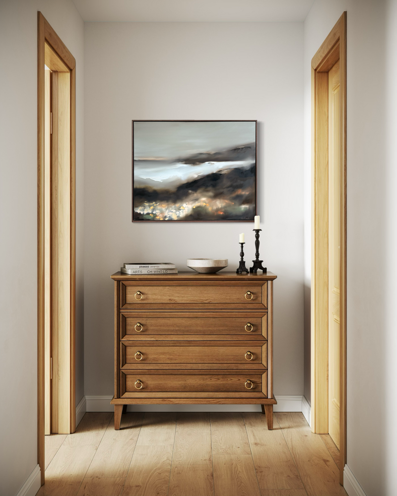 “Saltwater and Petals" - 30x24"