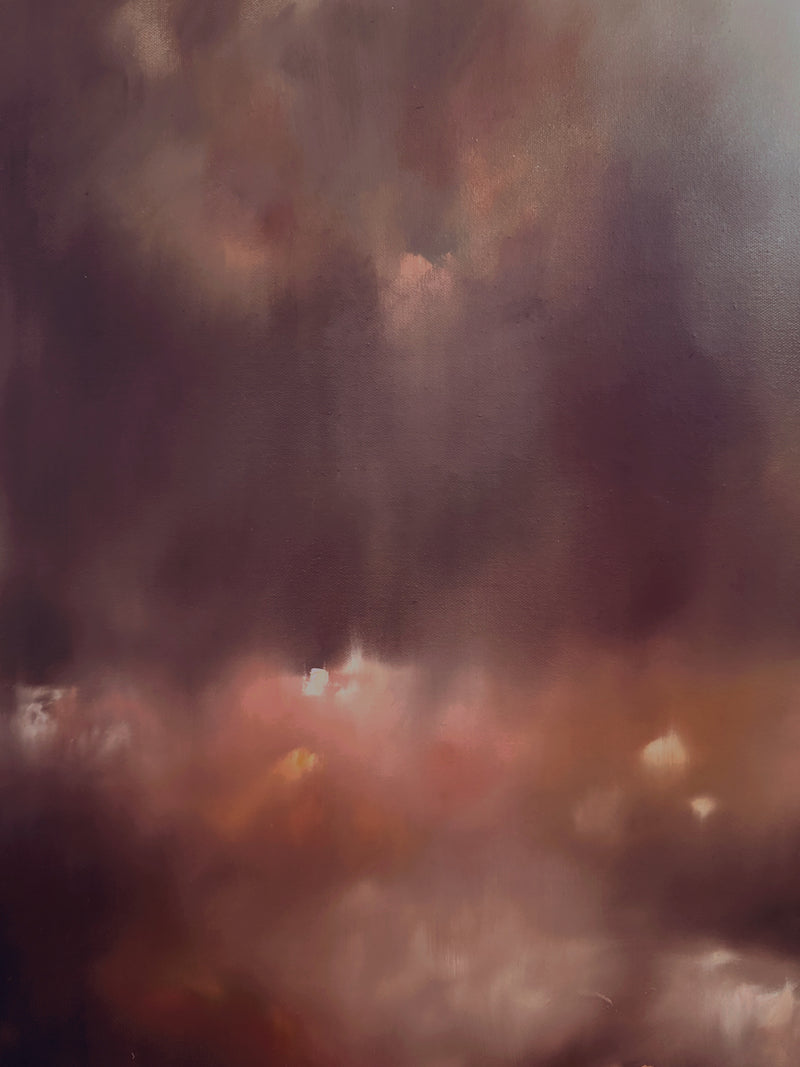 “What the Flowers Saw" - 40x30"