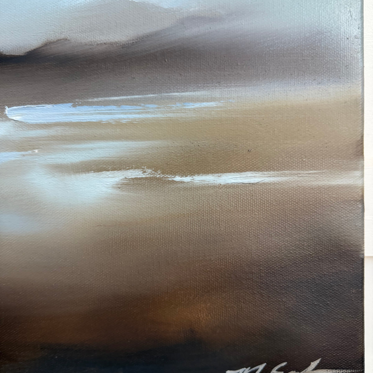 "Periwinkle Days" - 16x16"