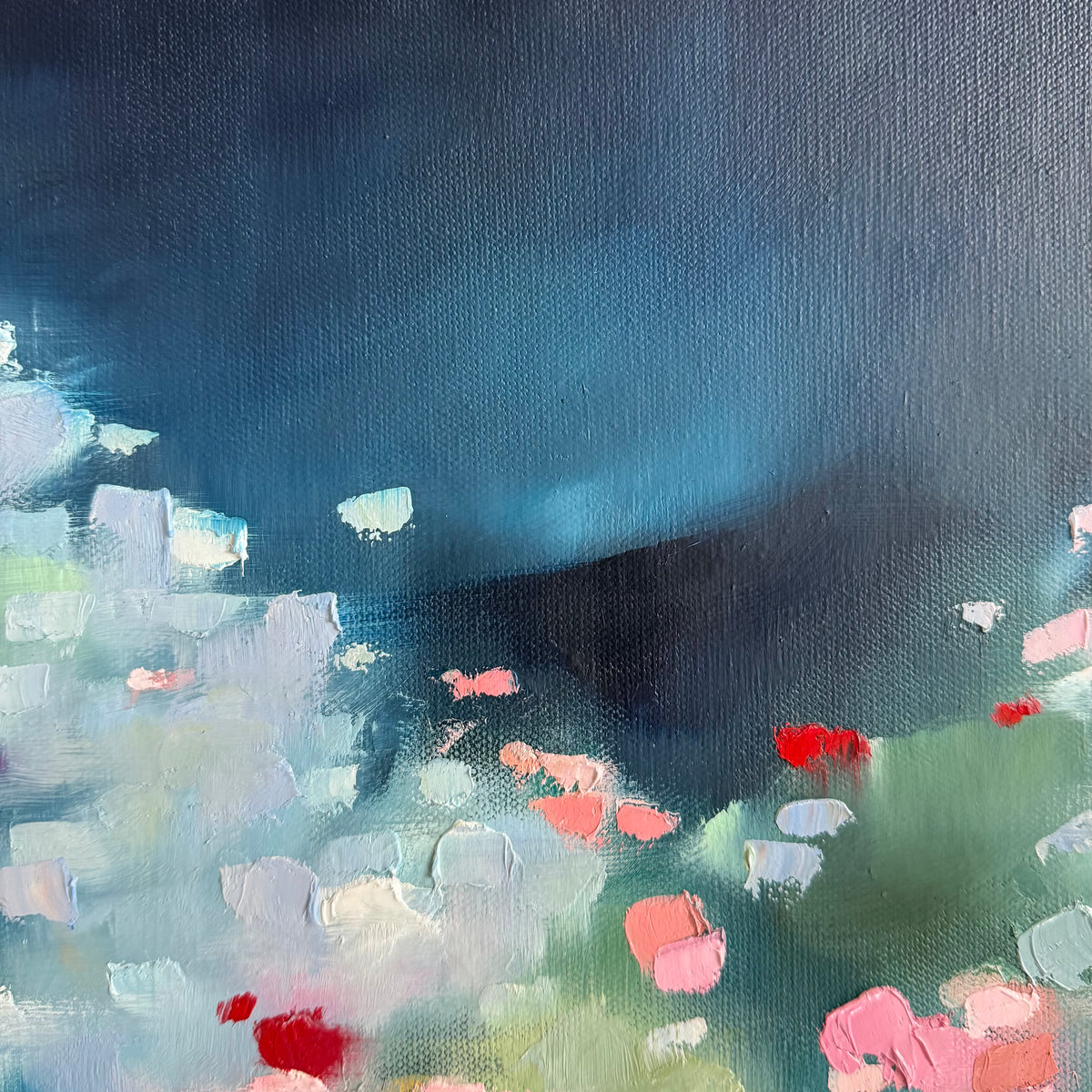 "Moonlight Wildflower" - 16x12"