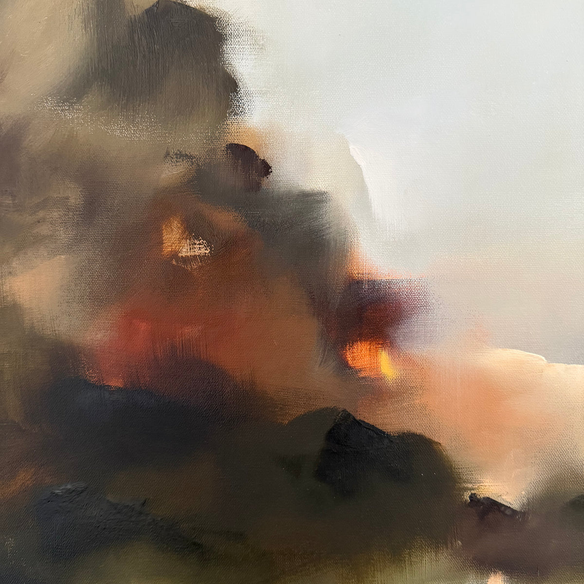 "Ivory Dawn" - 36x48"
