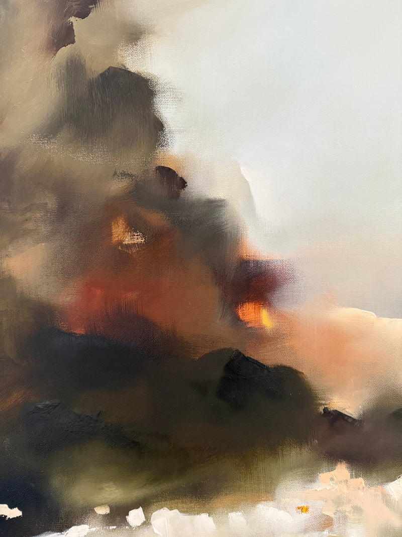 "Ivory Dawn" - 36x48"