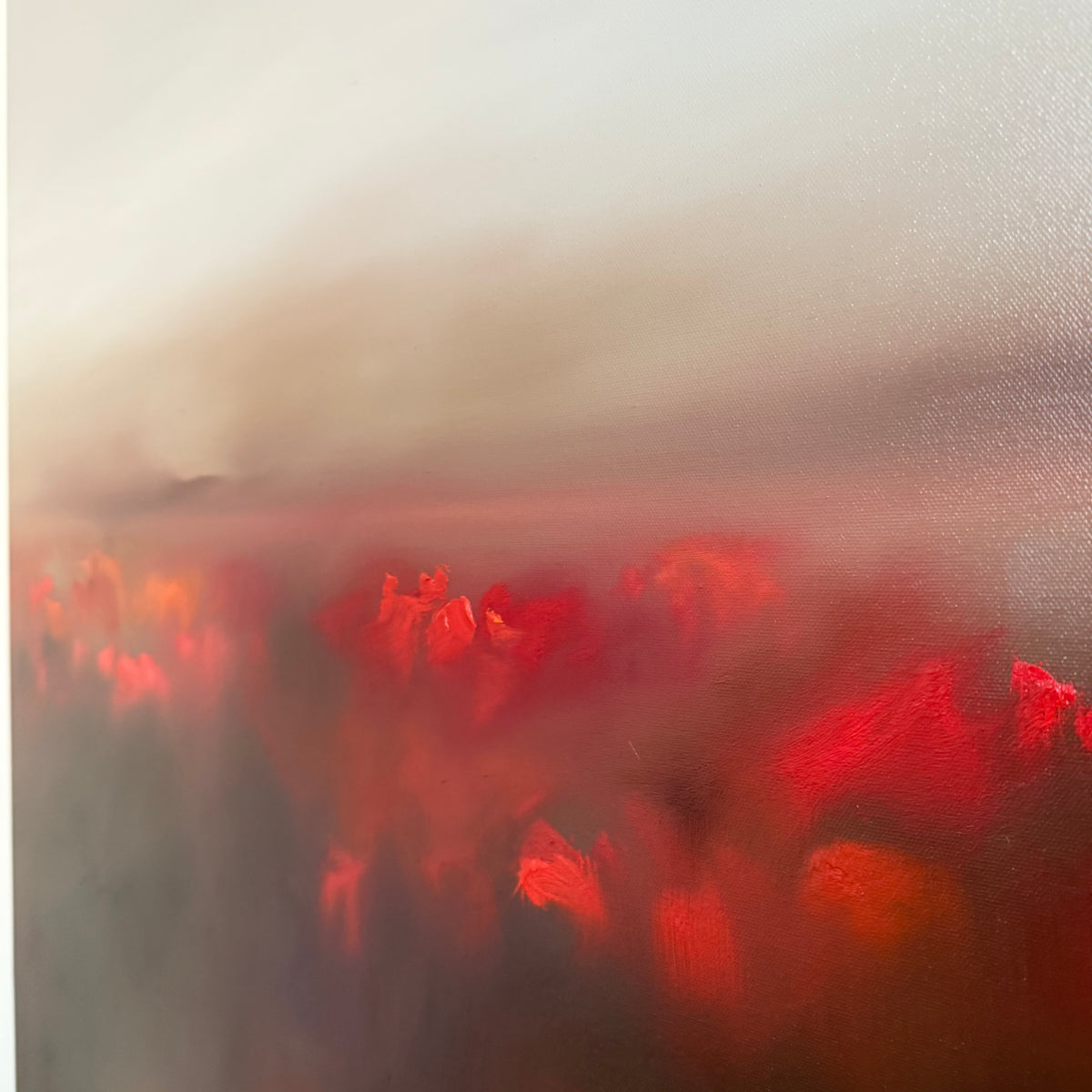 “While You Were Blooming” - 36x36"