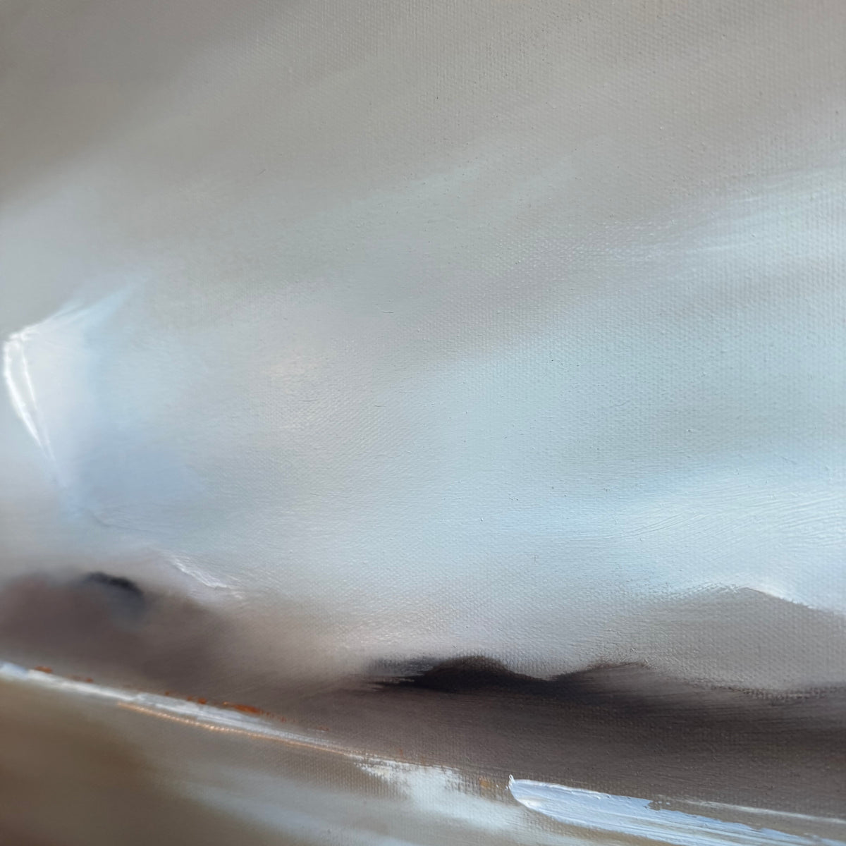 "Periwinkle Days" - 16x16"