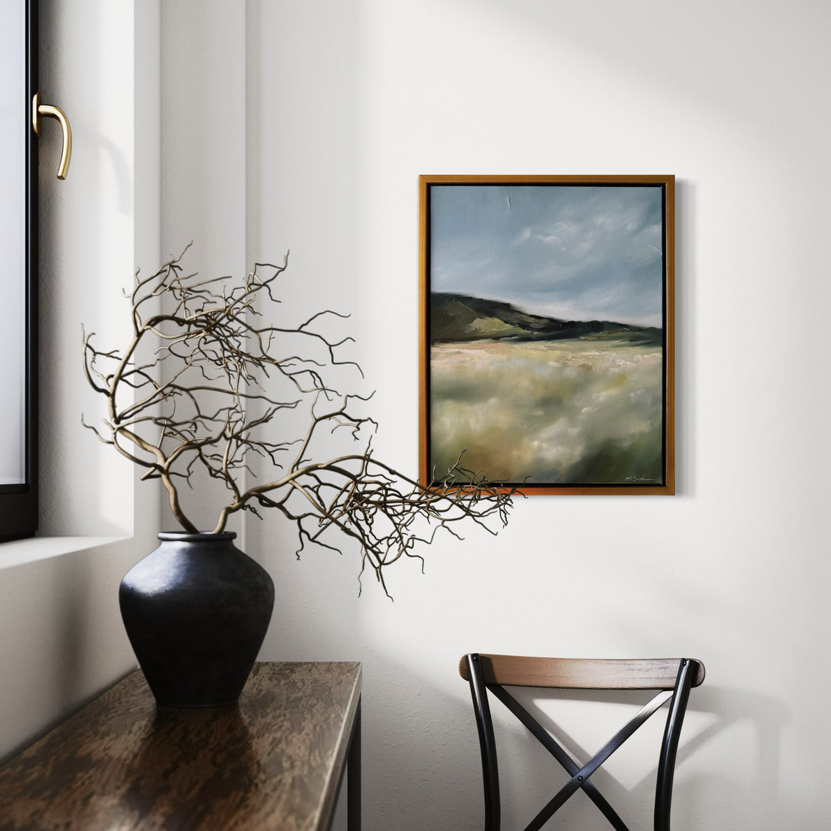 "Held by Hills" - 16x20"
