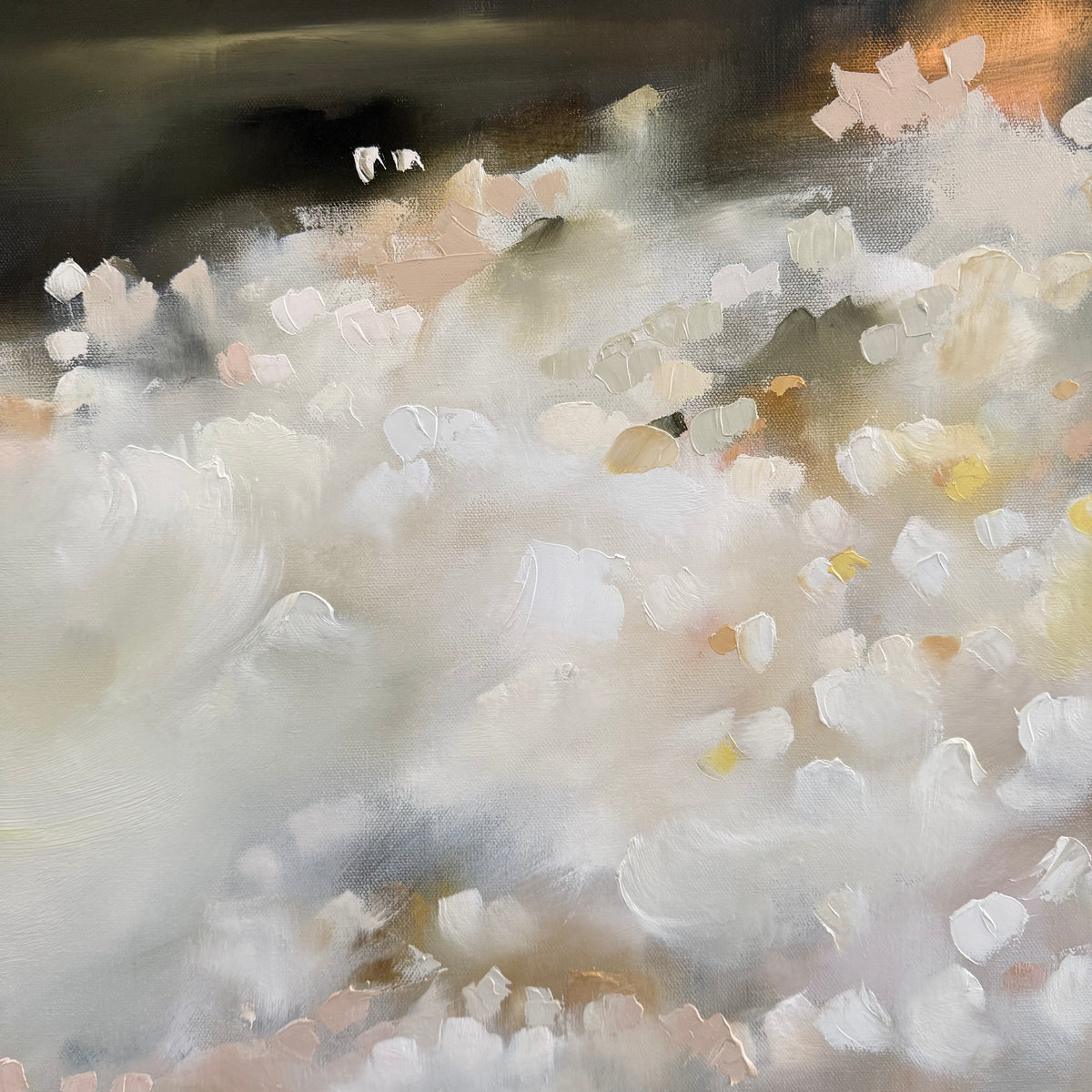 "Ivory Dawn" - 36x48"