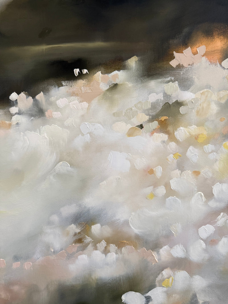 "Ivory Dawn" - 36x48"