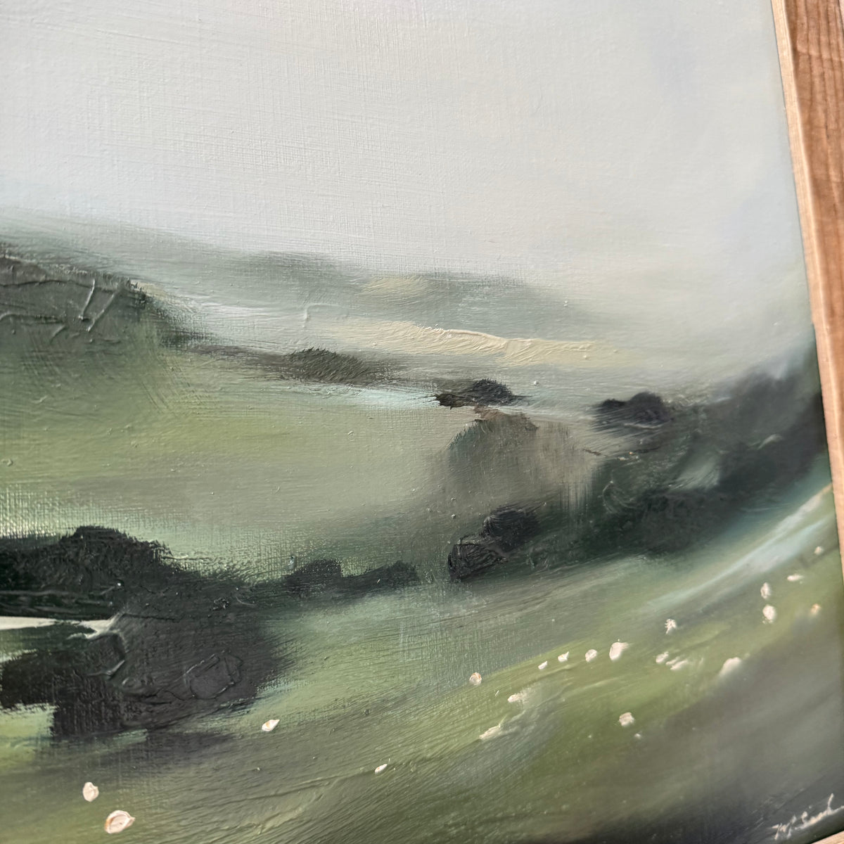 "The Company of Sheep" - 12x16'"