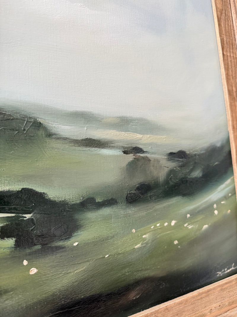 "The Company of Sheep" - 12x16'"