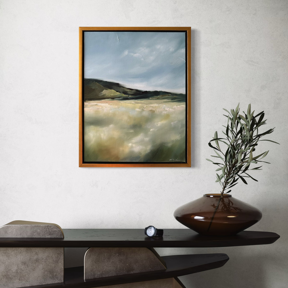 "Held by Hills" - 16x20"