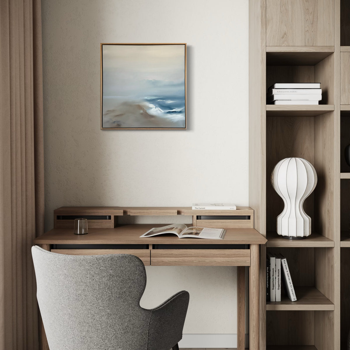 “Where the Sea Breaks" - 20x20"