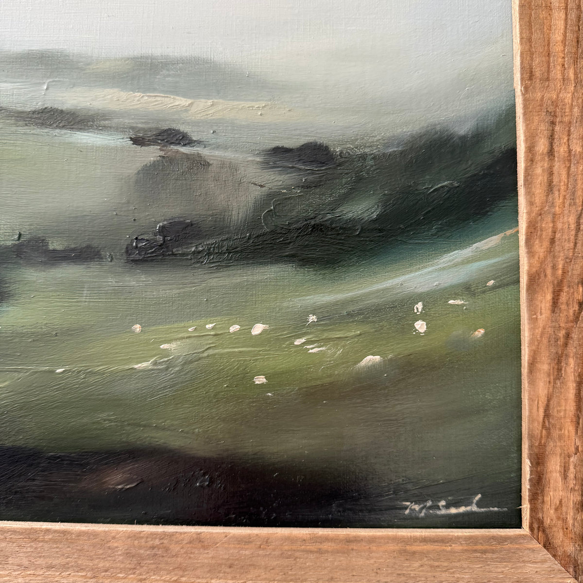 "The Company of Sheep" - 12x16'"