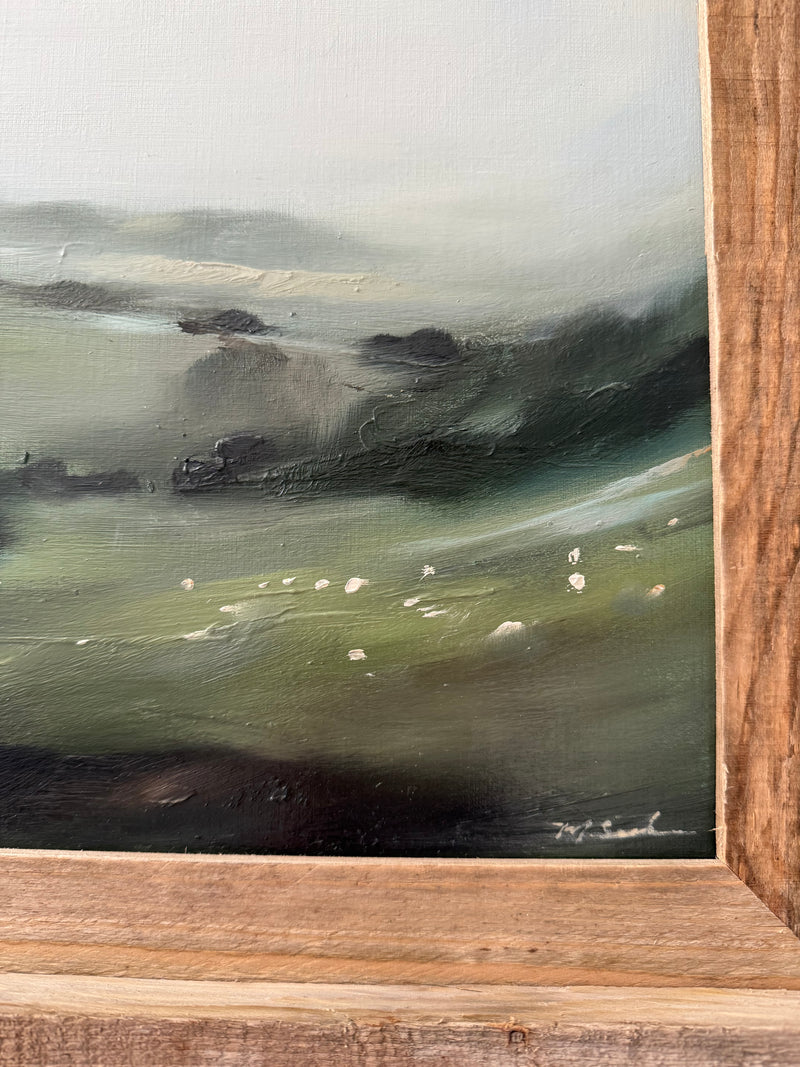 "The Company of Sheep" - 12x16'"