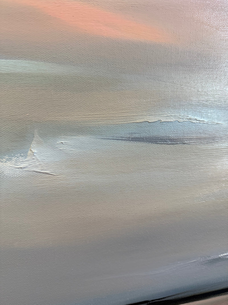 "Blush Over Still Water" - 22x28"