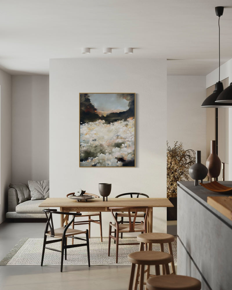 "Ivory Dawn" - 36x48"