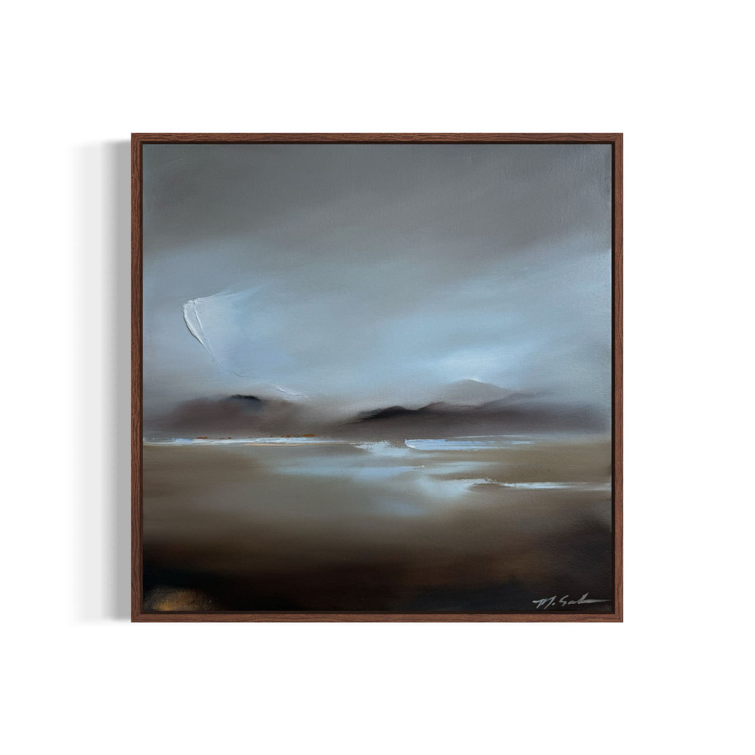 "Periwinkle Days" - 16x16"