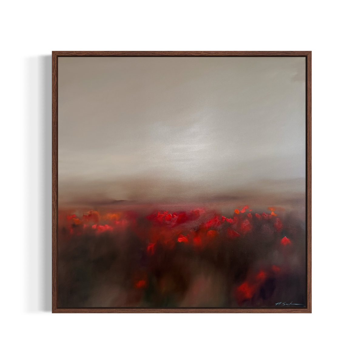 “While You Were Blooming” - 36x36"